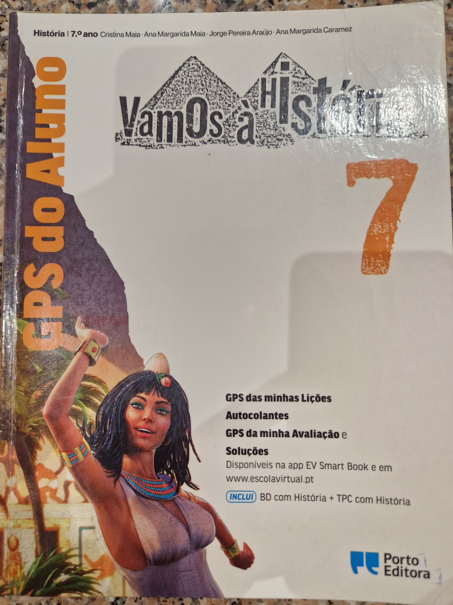 Caderno de atividades "Vamos à História 7"