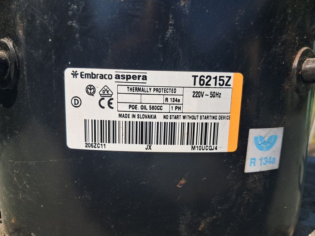 Новий компресор холодильника, вітрини Embraco aspera T6215Z R134a