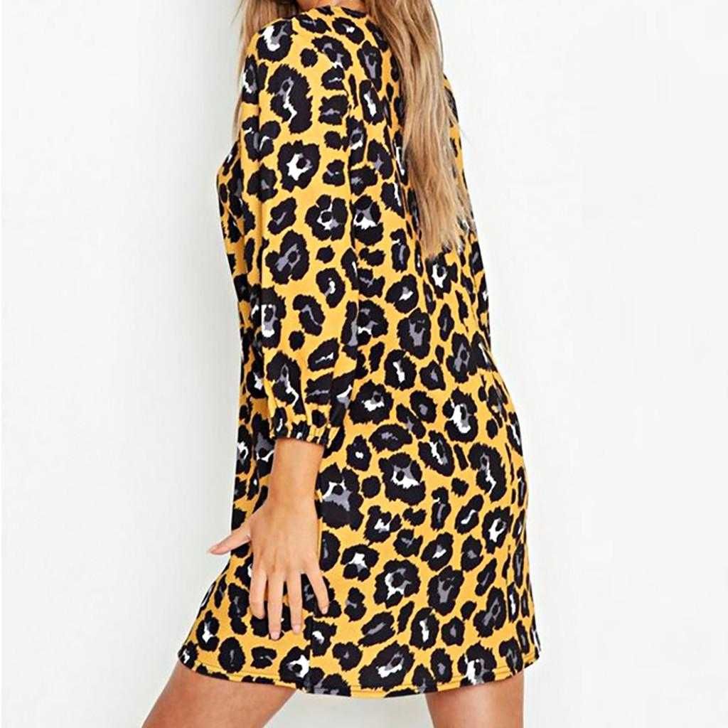 Леопардова сукня прямого крою Boohoo розмір М