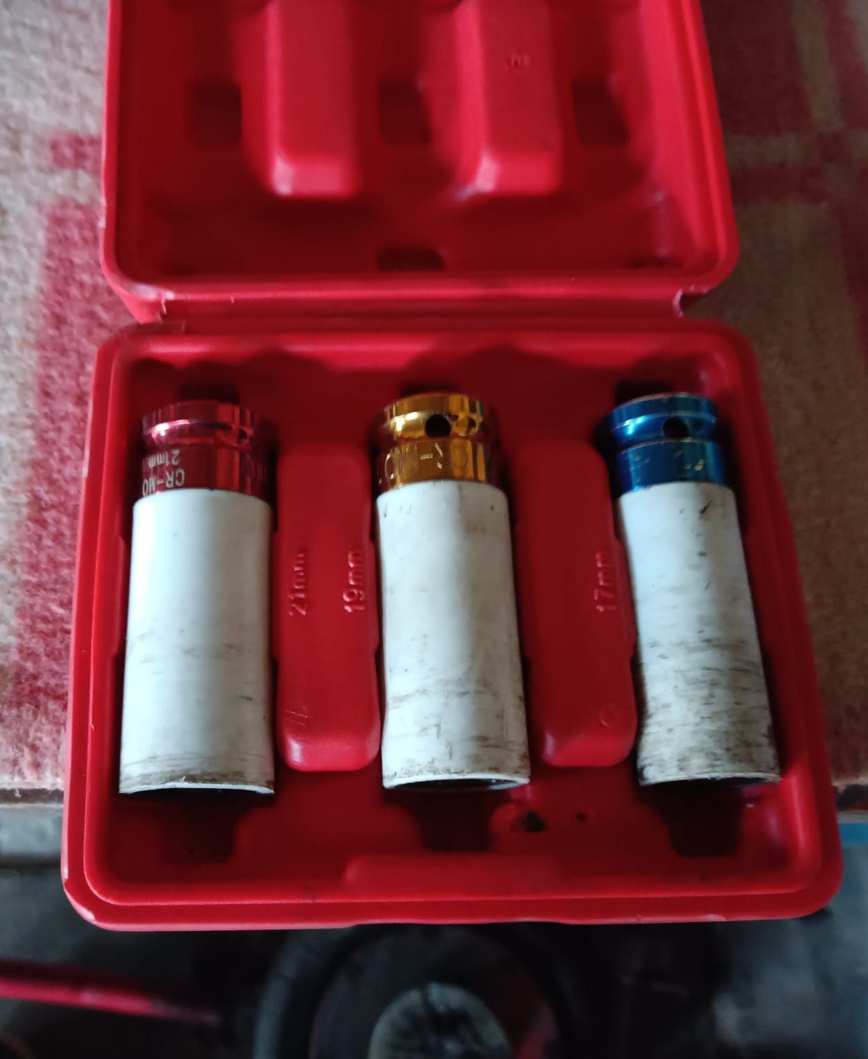 Nasadki udarowe do alufelg 1/2" Redats