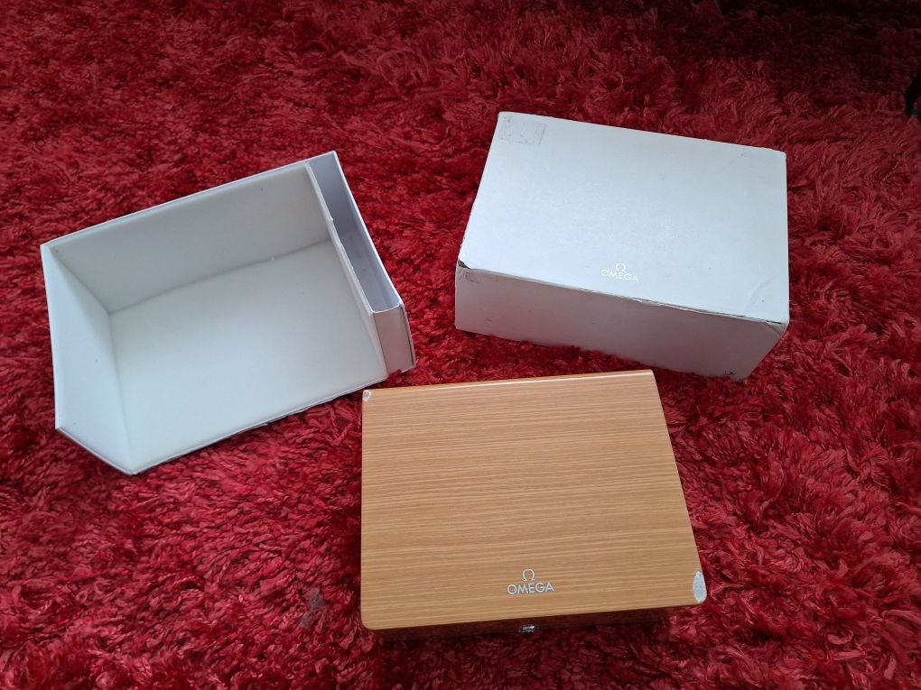 Omega pudelko BOX po zegarku okazja