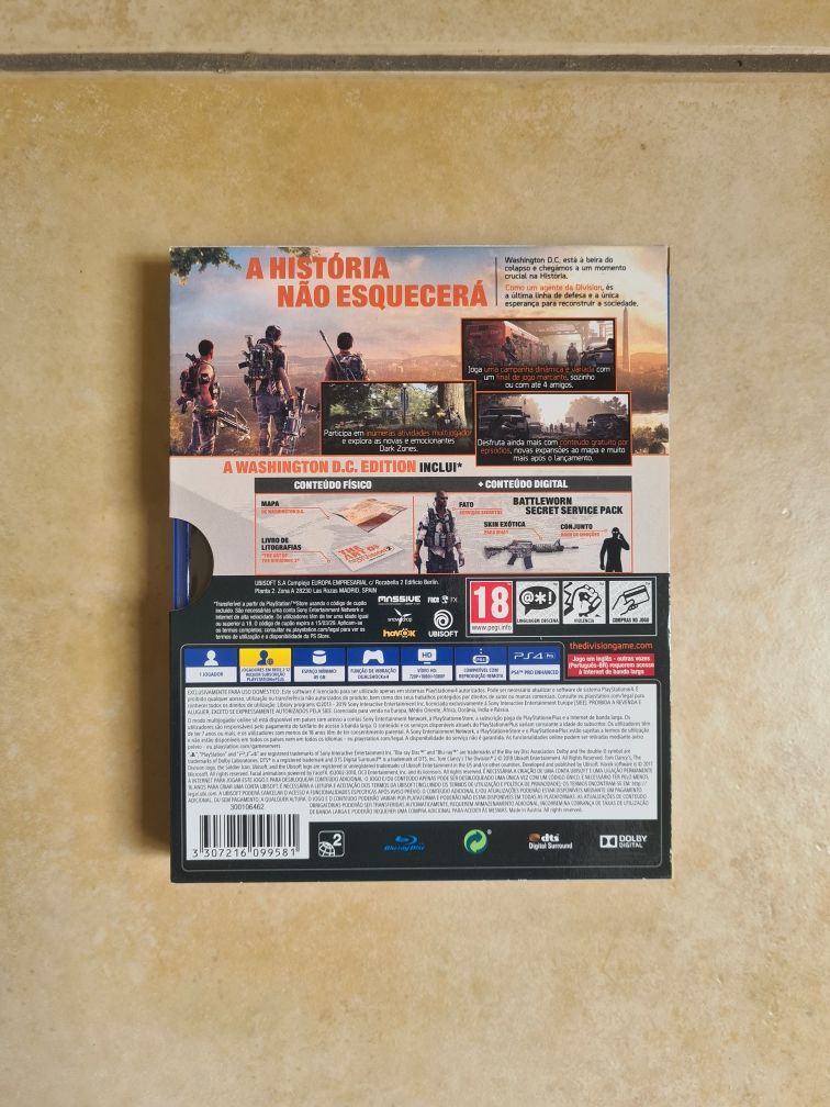 The Division 2 PS4 Edição Especial