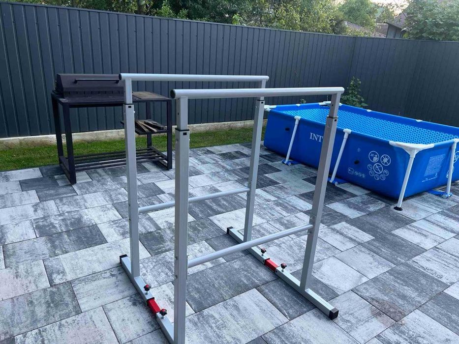 Бруси підлогові спортивні Поручні регульовані напольні W-046 Брусья