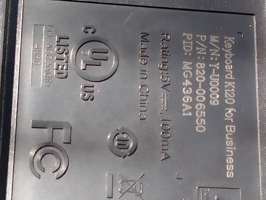 Клавиатура до компьютера К120