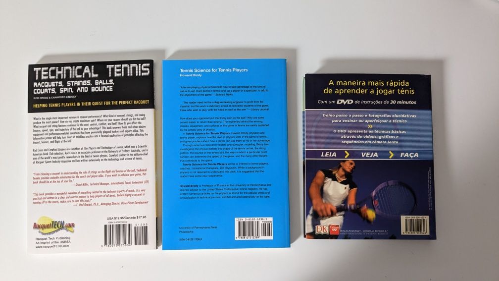 Livros sobre Tenis