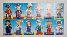 NOWE Puzzle Układanka Zabawne Charaktery