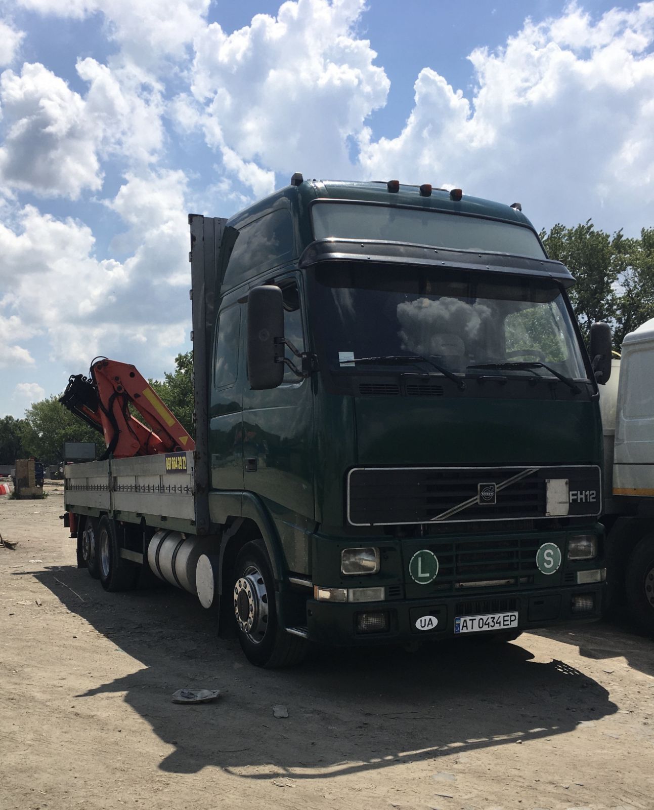 VOLVO FH12 420 маніпулятор