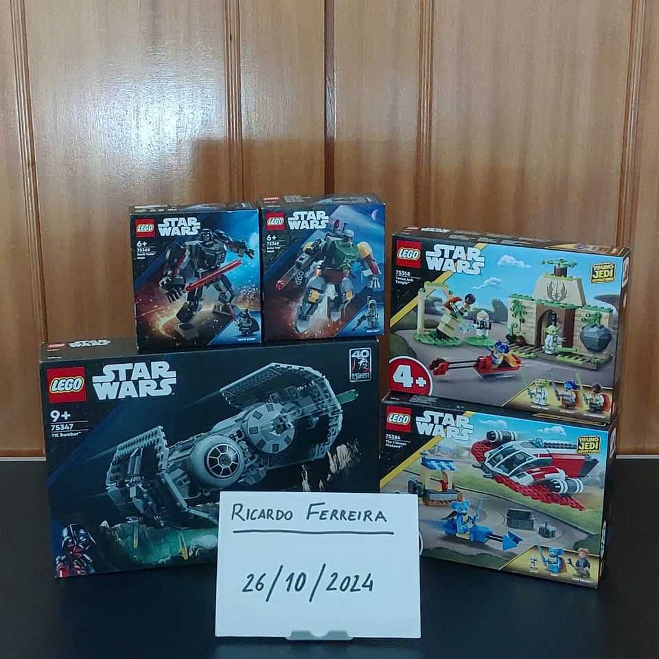 LEGO Star Wars - novos, selados, descontinuados