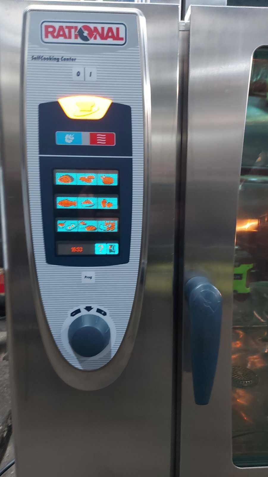Пароконвектомат газовый Rational SCC 101, б/у
