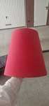 Klosz czerwony do lampy