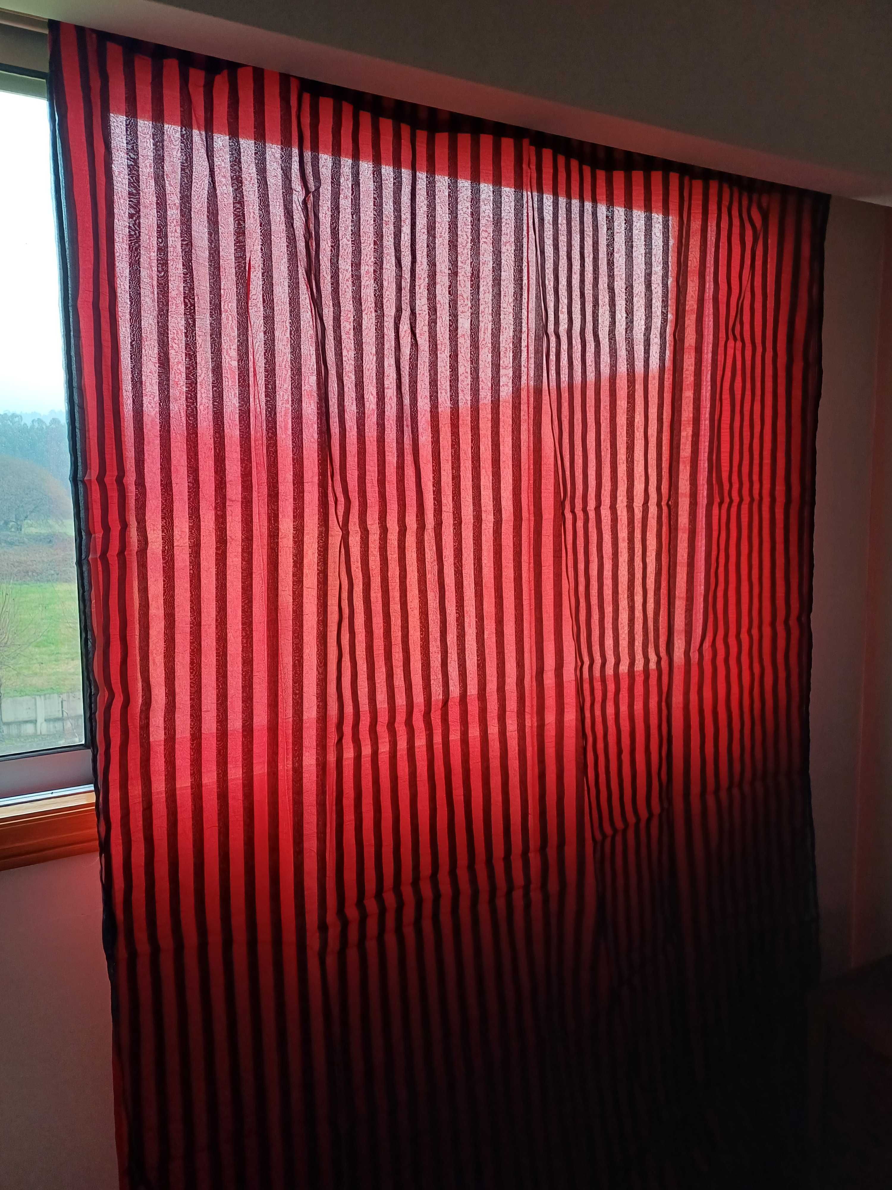 Conjunto de 3 cortinas