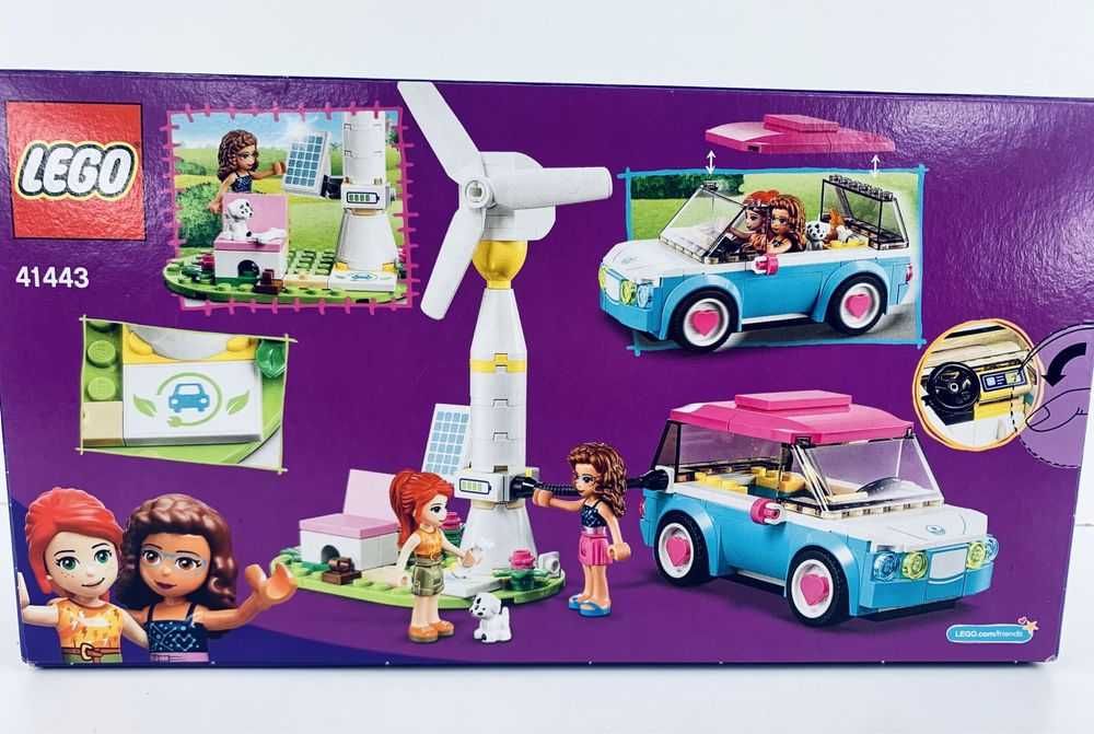 Klocki Lego Friends 41443 Samochód Elektryczny Olivii Zabawka Nowe