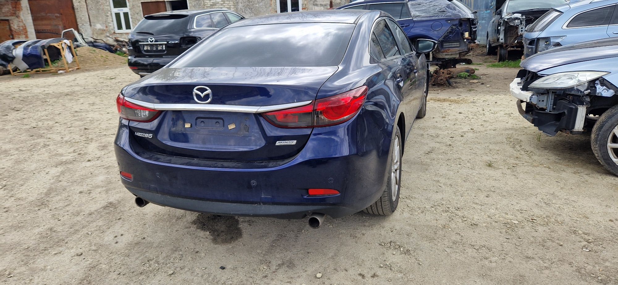 Розборка Mazda 6 2014 GJ 2.2 diesel skyaktiv