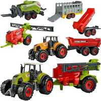 Super FARMA - 2 traktory + zestaw 4 maszyn