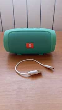 Портативна бездротова колонка Bluetooth Charge mini 3+ USB FM Green