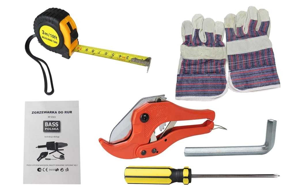 BASS POLSKA Zgrzewarka Rur Zgrzewania Pp Pcv 1500w Matryce BP6503