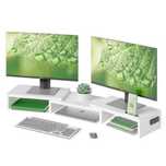 Podstawka pod 2 monitory BONTEC MTR-S3-WH BIAŁY