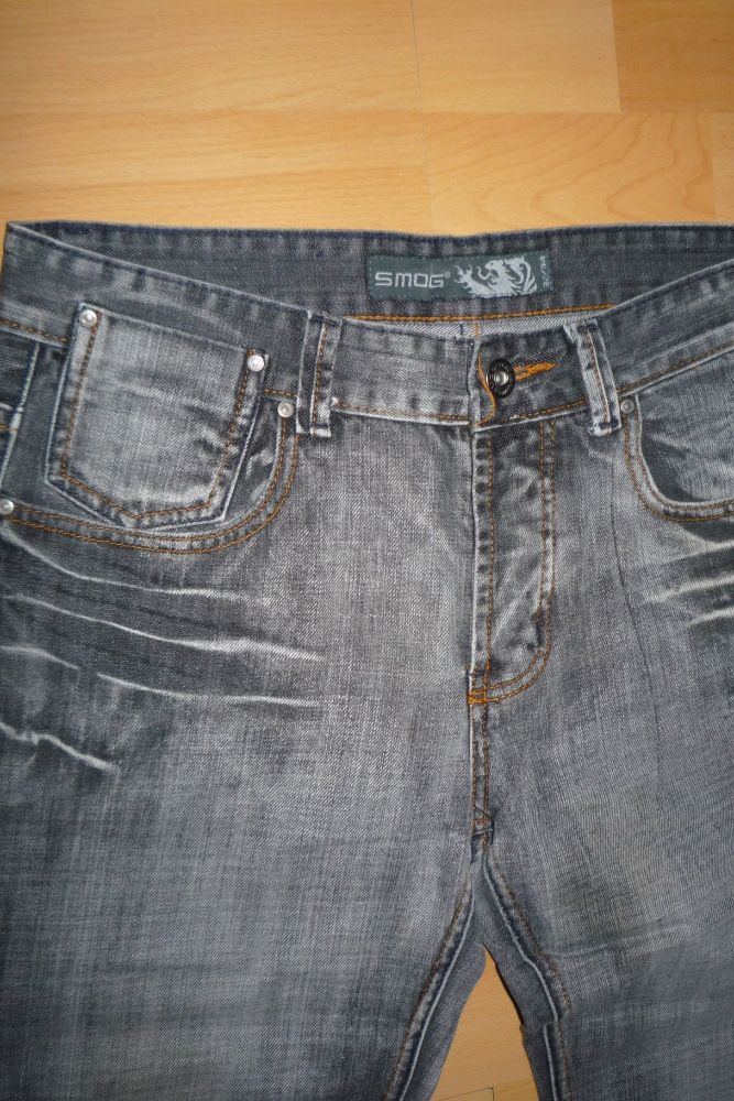 Spodnie męskie jeans roz XL, W32L34 * SMOG