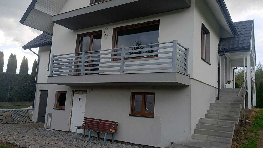 Nowoczesne ogrodzenie aluminiowe | SONATA 80 | ALUBRAM