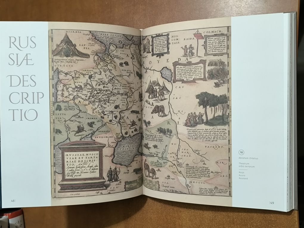 Zabytkowe atlasy z kolekcji biblioteki Raczyńskich
