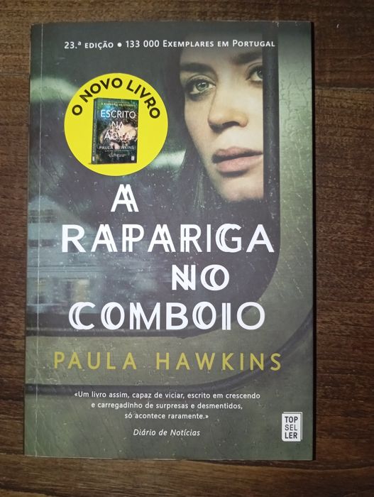 Livro "A Rapariga no Comboio" - Paula Hawkins