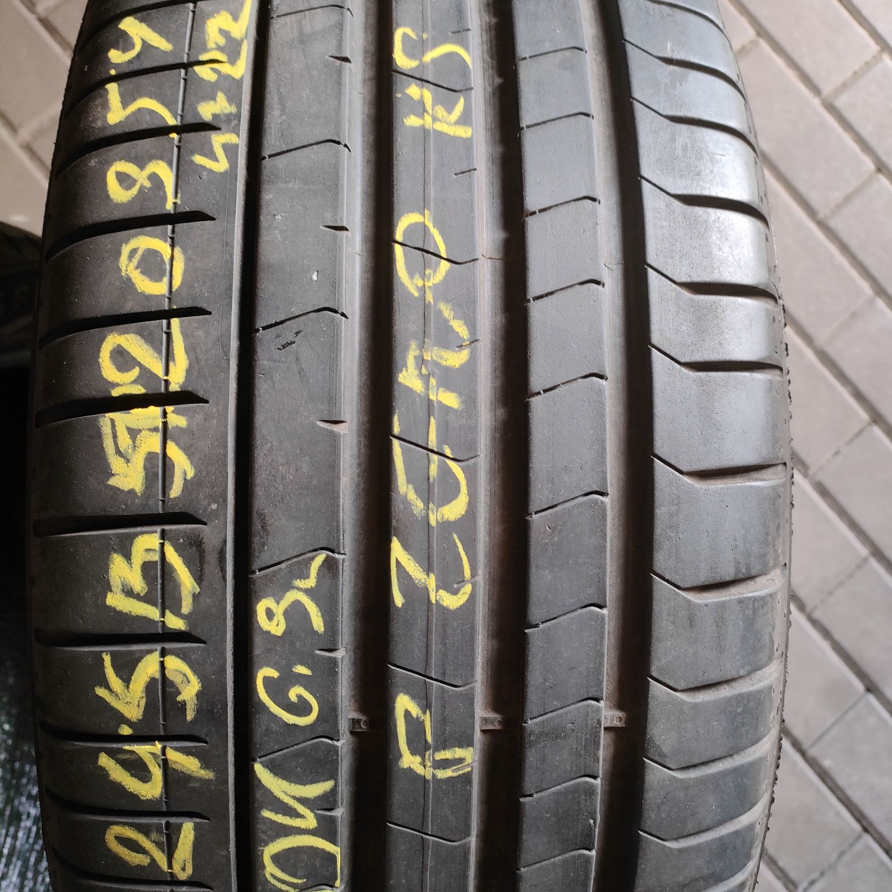 1x Pirelli Pzero 245/35R20 95W 1 sztuka letnia