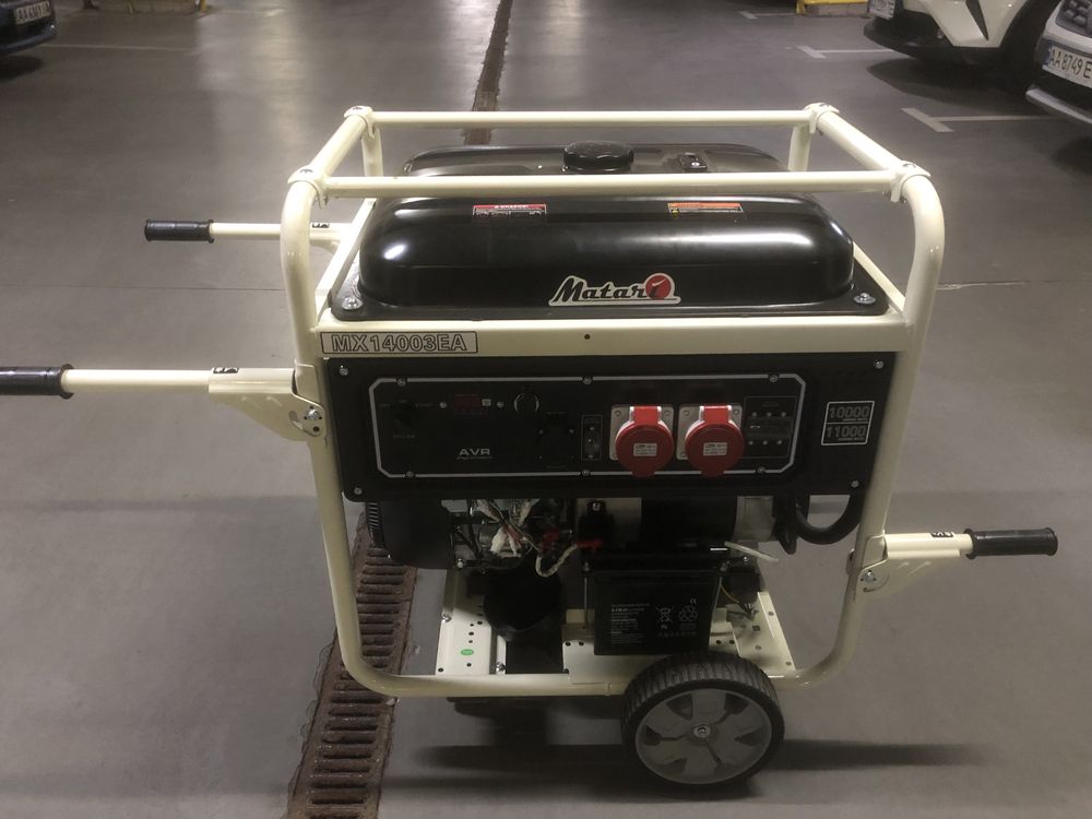 Продам бензиновий генератор  Matari MX 14003EA