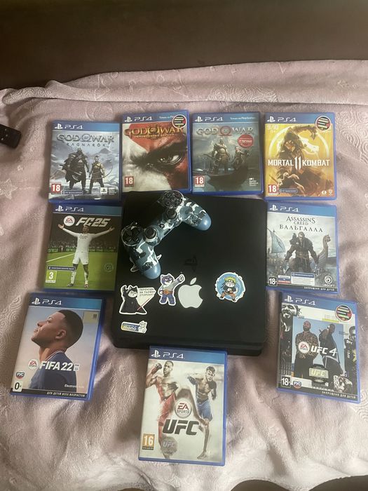 ps 4 slim с джойстиком  9 игор