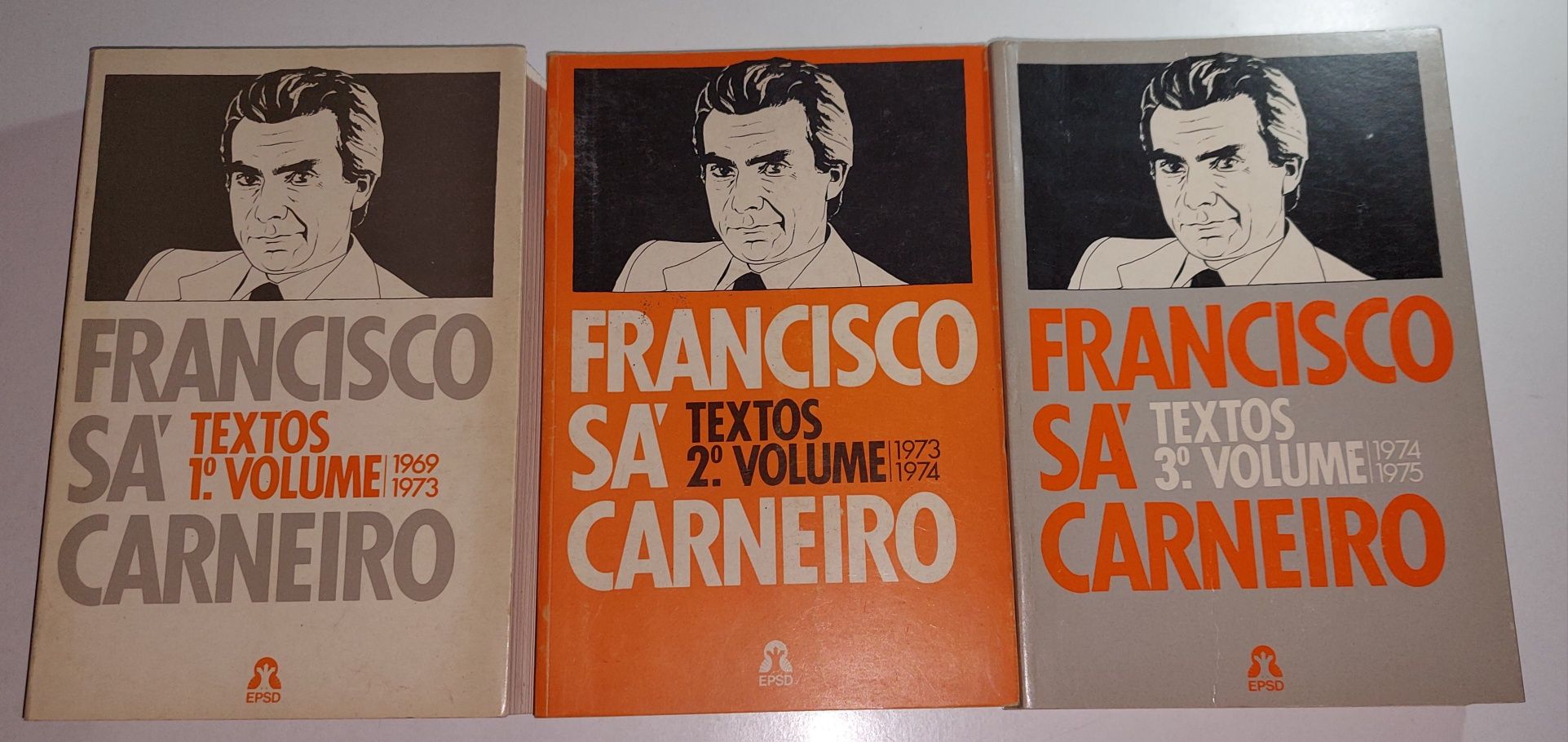 Textos - Francisco Sá Carneiro (1°, 2° e 3° Volumes)