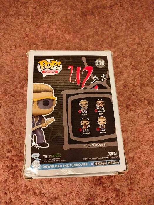 Funko Pop Rocks U2  Zootv Adam figurka 270