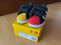Buty dziecięce ADIDAS Superstar X LEGO rozm.24