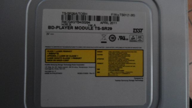Modulo BD Player TS-SR29A/TOBH para TV Toshiba 32DB833G