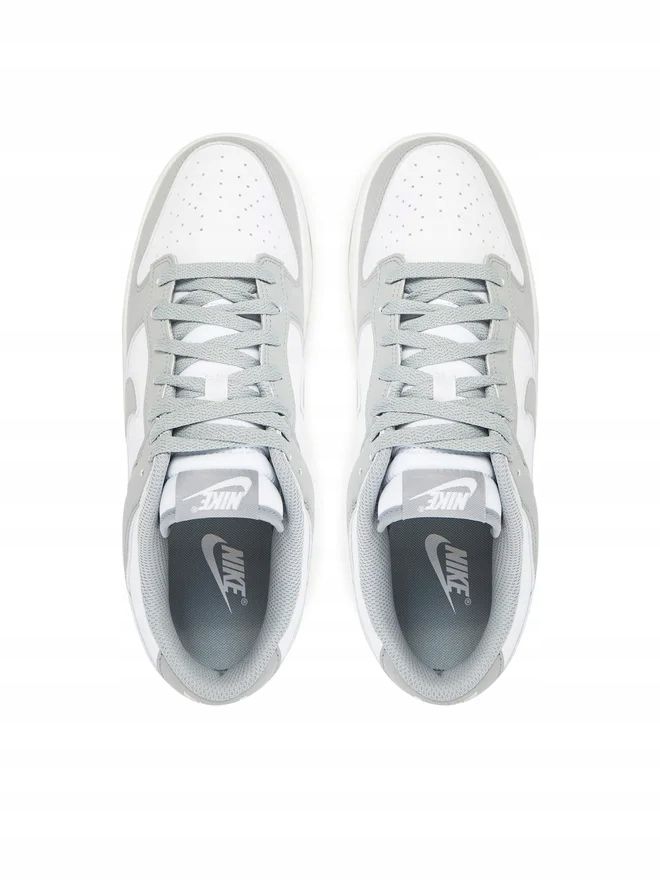 Nike 46 Buty Męskie Dunk Low Retro Sneakersy Szare Skórzane T42