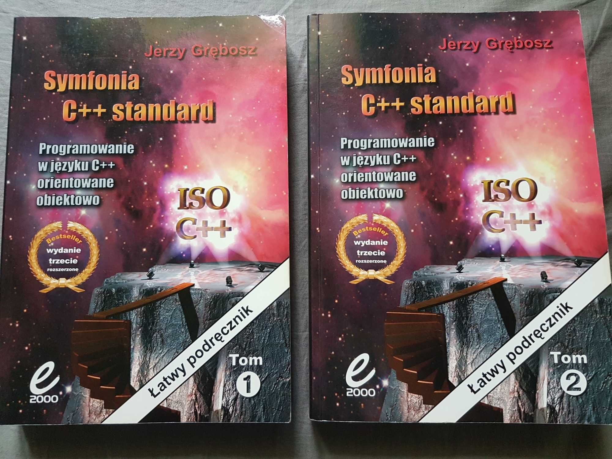 Symfonia C++ standard Tom 1 i 2 wydanie trzecie B rozszerzone