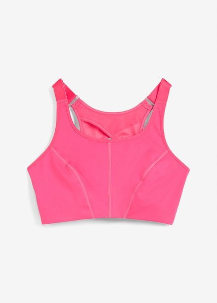 B.P.C biustonosz sportowy elastyczny różowy r.95D
