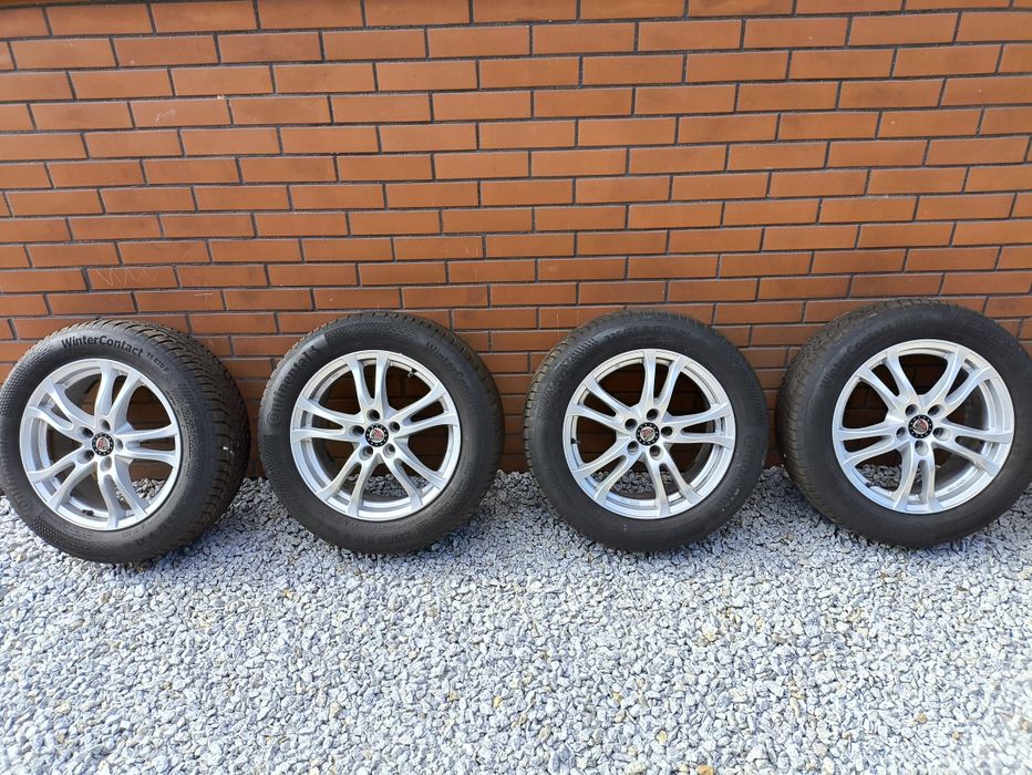 Alufelgi + opony ,17 cali 5x112,VW,Skoda,seat, koła zimowe, 235/55/17