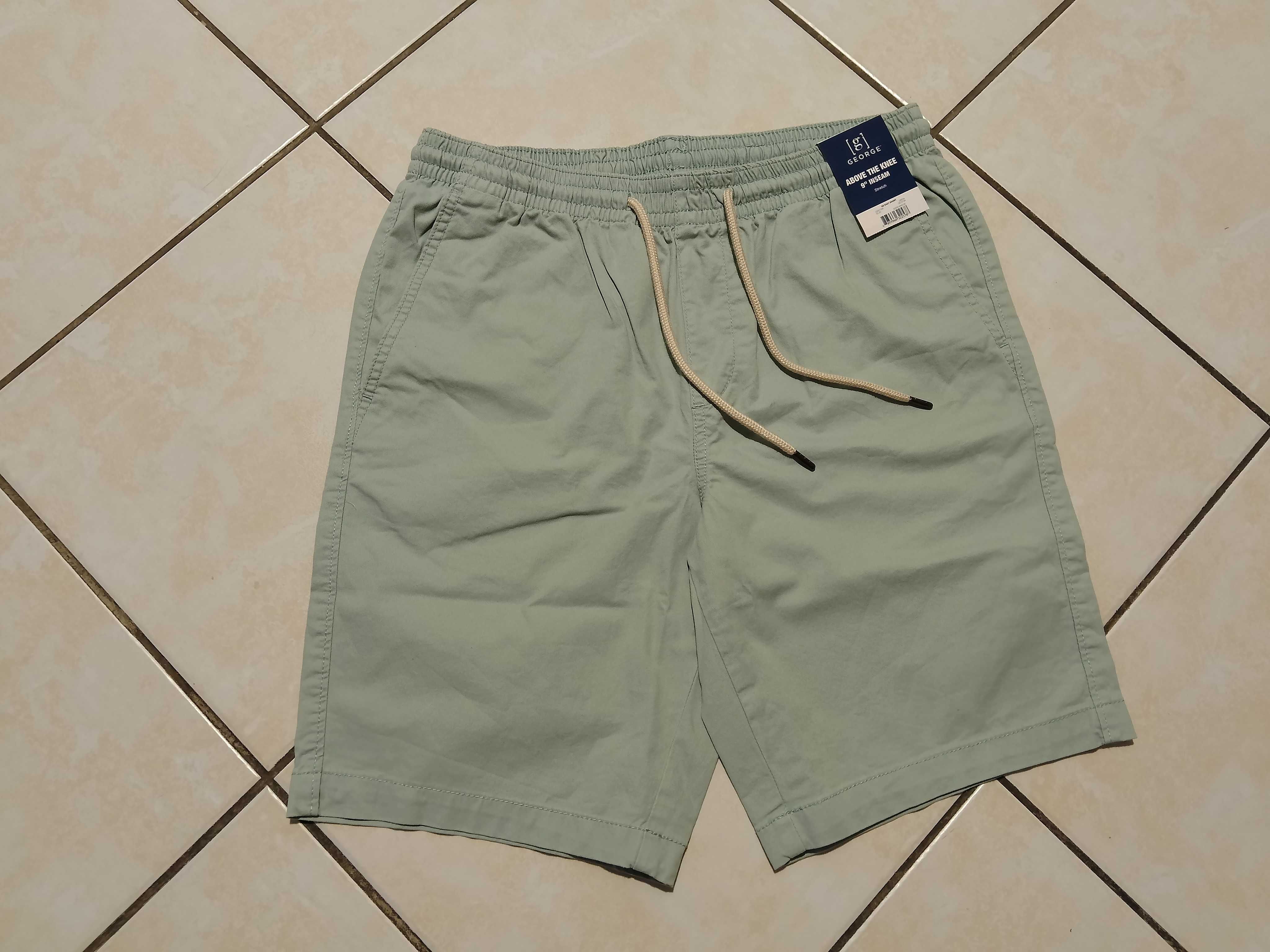 GEORGE USA - NOWE z Metkami Spodenki Męskie pas 78-88cm