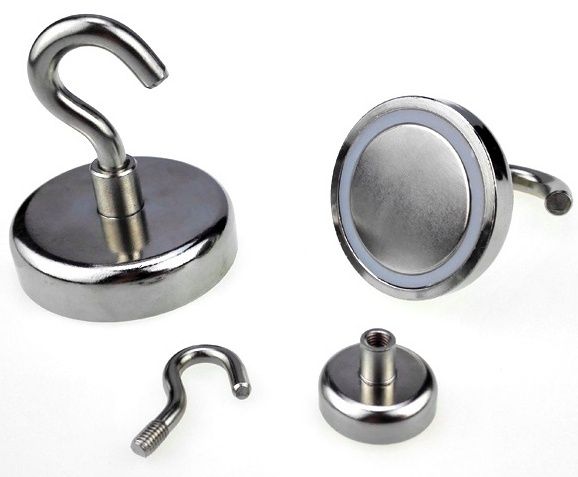 Неодимовый магнит магнитный держатель Д32 сила 34 кг