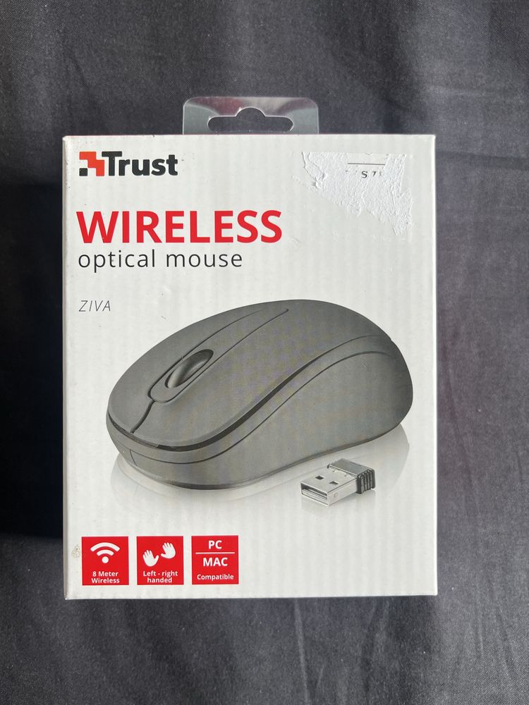 Rato Sem Fios Trust Ziva Wireless Compact - Novo Na caixa