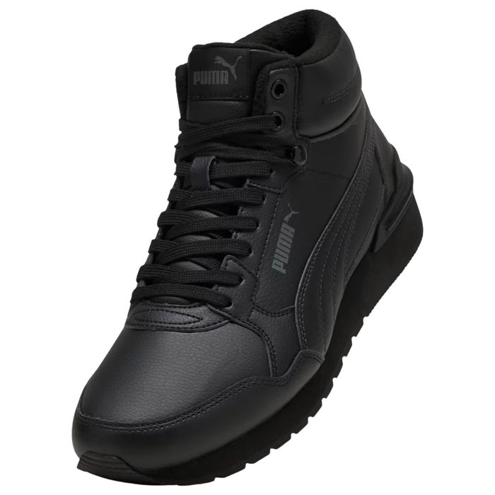 Buty męskie zimowe puma ST Runner v4 mid ocieplane polar czarne 41