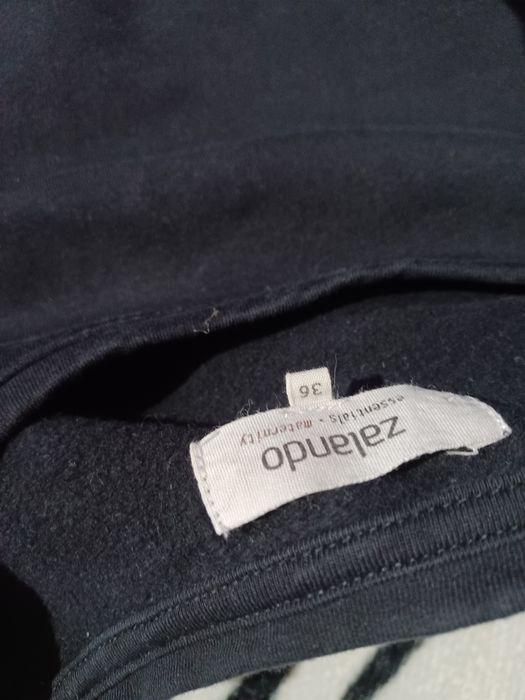 Czarna ciążoweczka Zalando rozmiar S