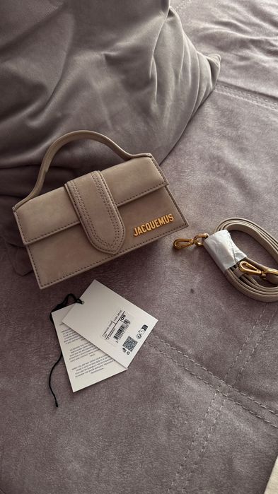 Сумка  Jacquemus Le Bambino Mini беж , оригінал
