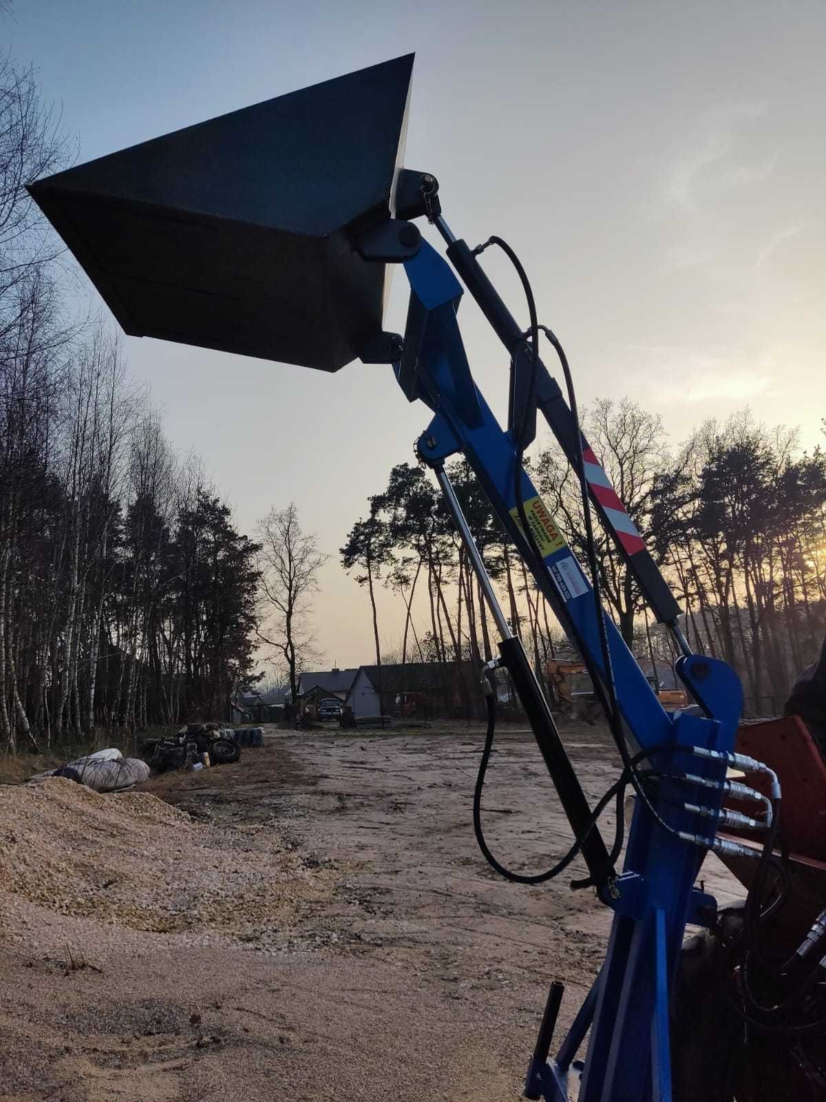 Nowy ładowacz hydrauliczny tur na tył Łyżka do piachu ziemi dostawa