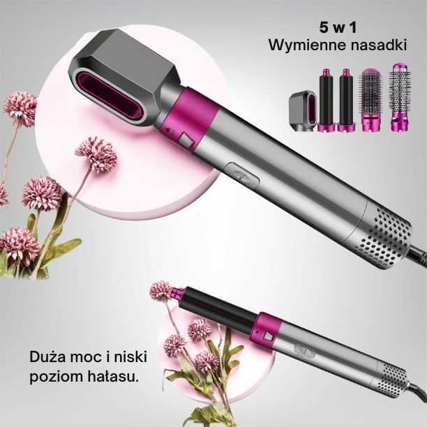GlamDry 5w1 - Profesjonalna stylizacja w domu!