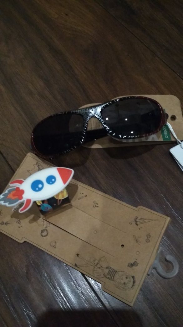 Nowe okulary przeciwsłoneczne+opaska na rękę coccodrillo