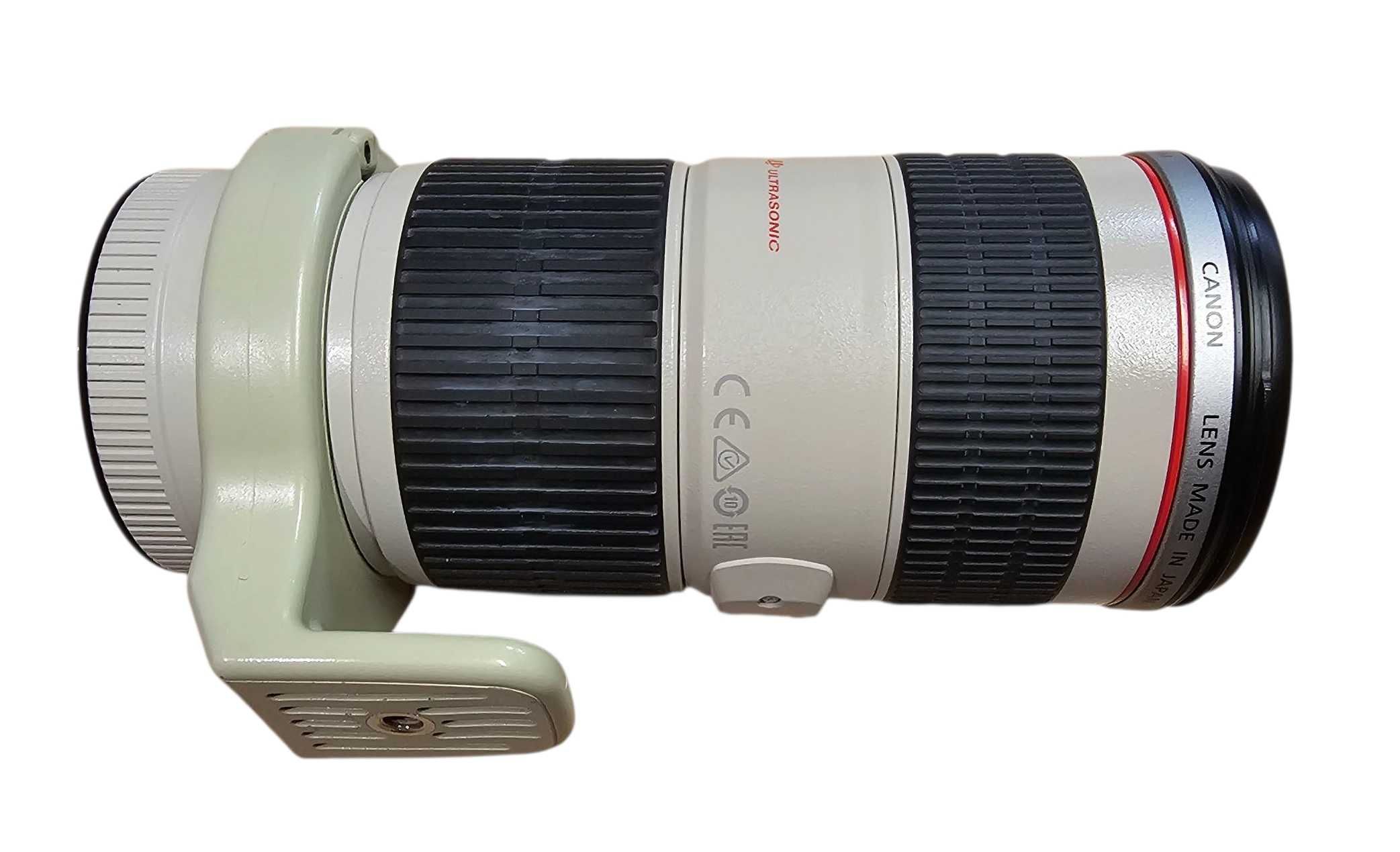 Obiektyw Canon Zoom lens ef 70-200mm 1:4 l is usm Ultrasonic