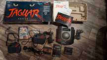 Konsola Atari Jaguar + kontrolery + gry