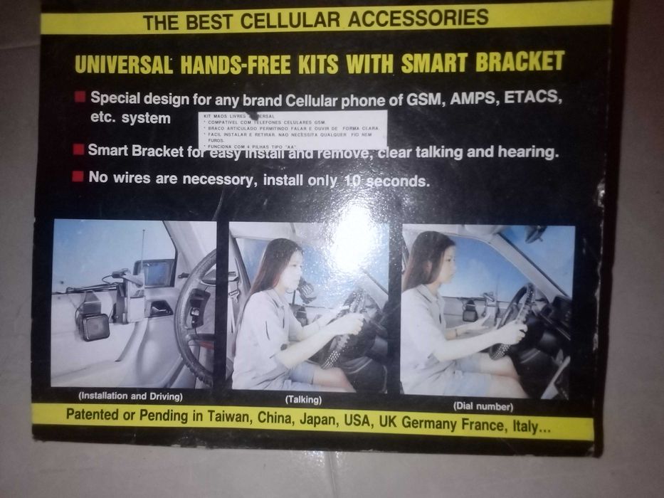 suporte de telemovel antigo para carro