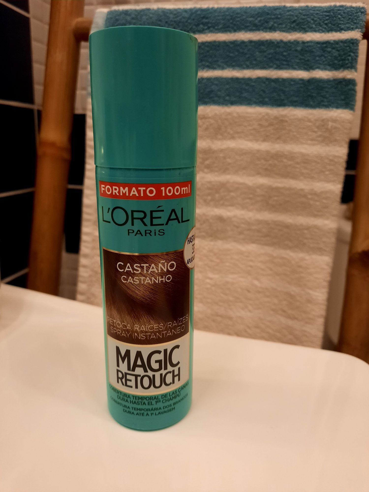 Spray castanho para cabelo L'Oréal