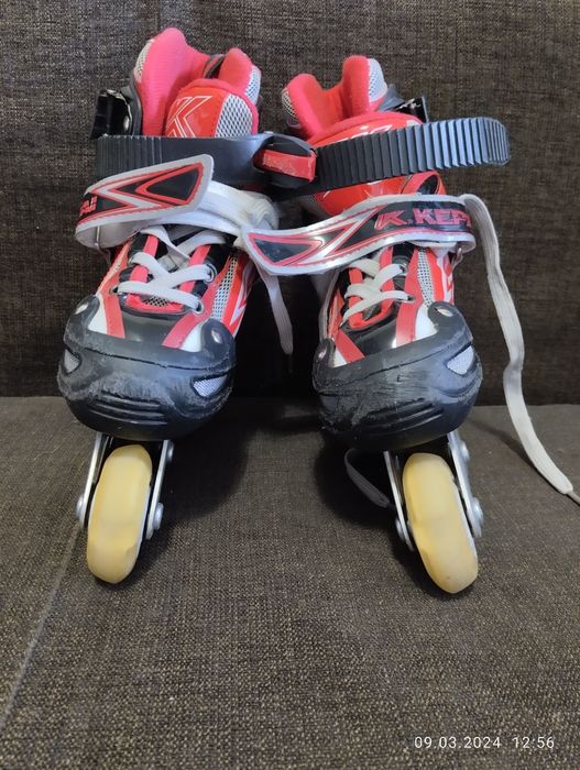 Ролики, Роликові ковзани.